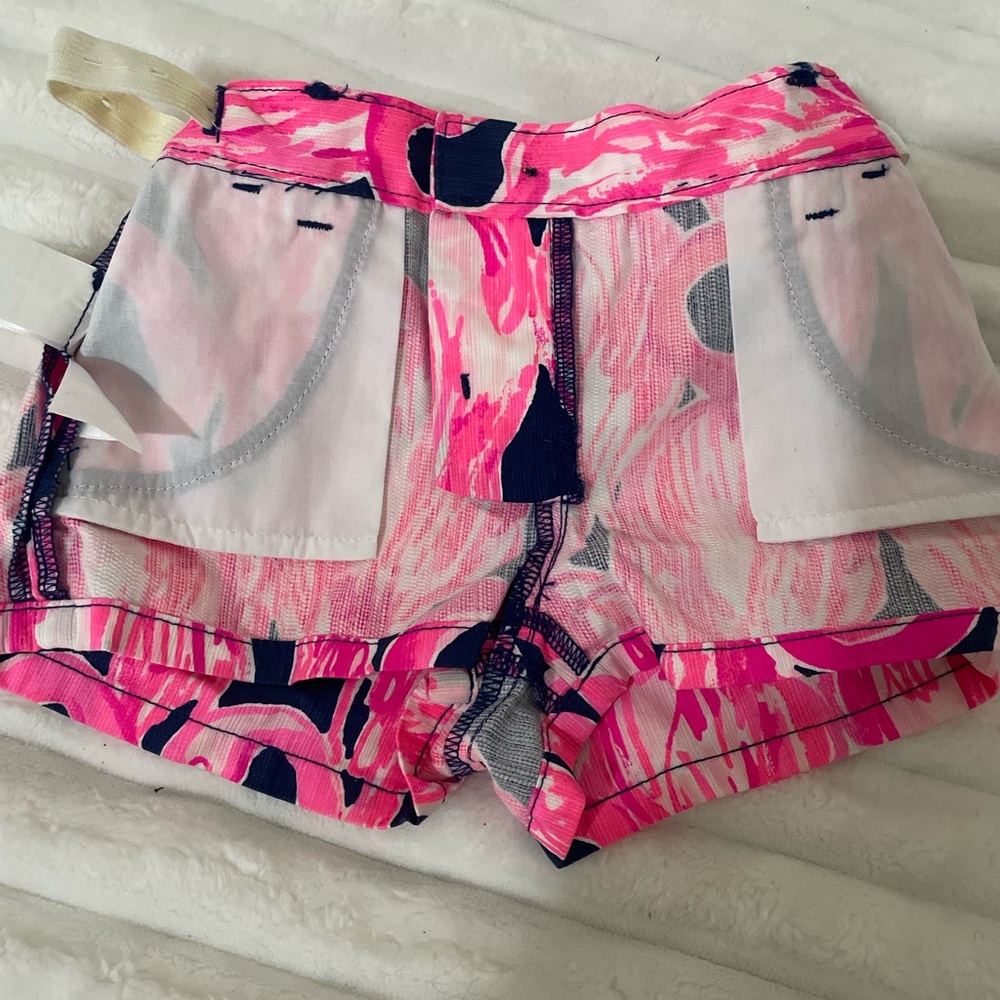 Pink and Blue kisd Shorts - Picture 7 of 10